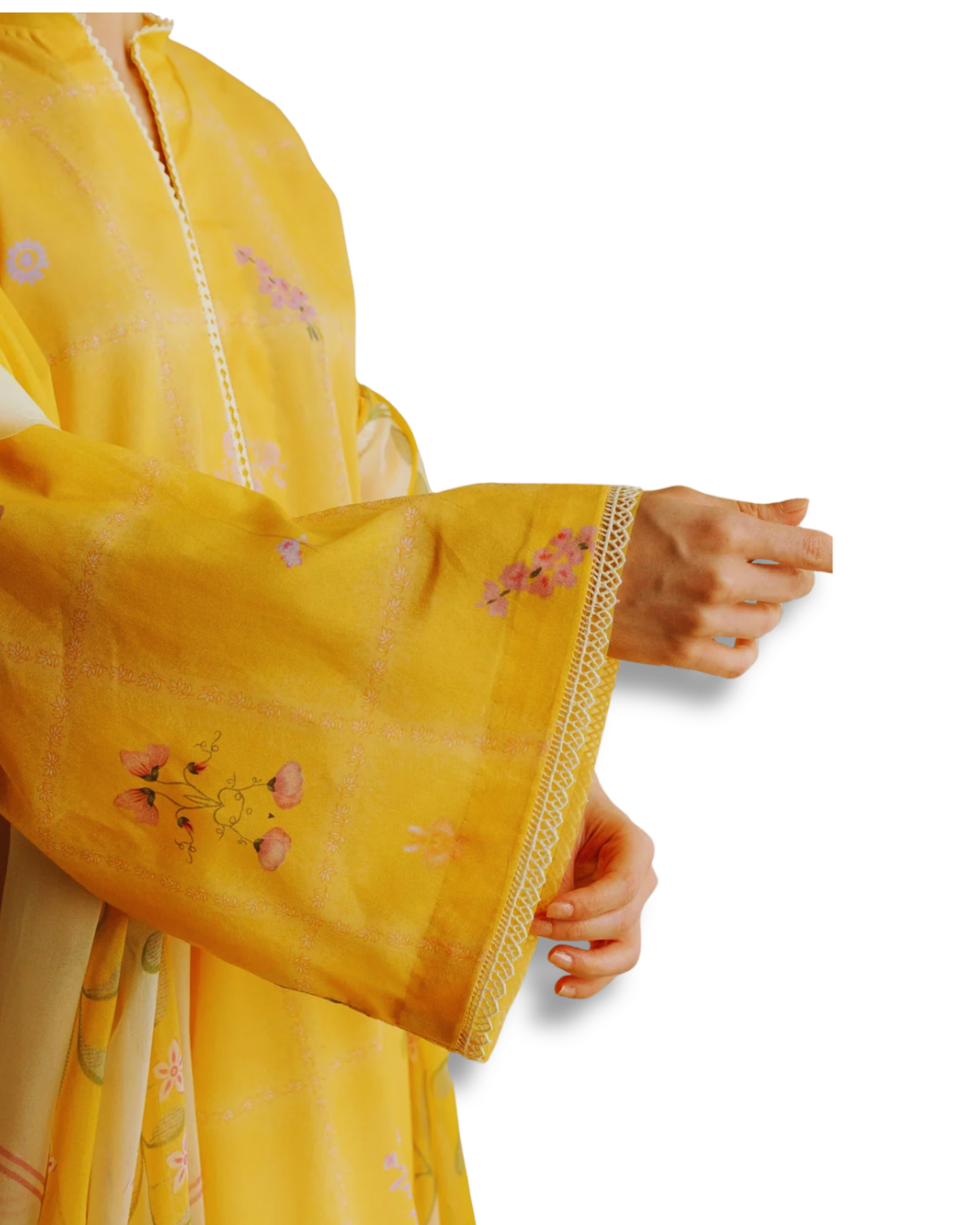Unstitched Premium Lawn-3 Piece TL-46