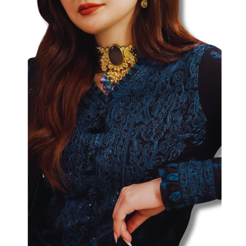 Dark Black 3PC TL-110 TheLaraib