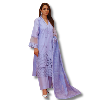 Stitched Premium Lawn-3 Piece TL-147