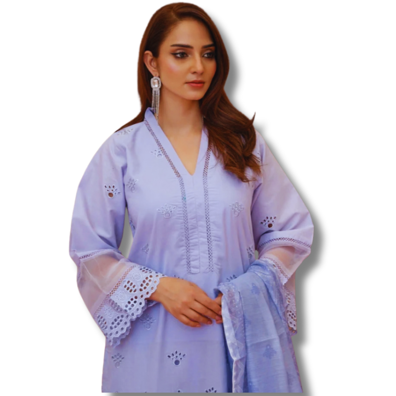 Stitched Premium Lawn-3 Piece TL-147