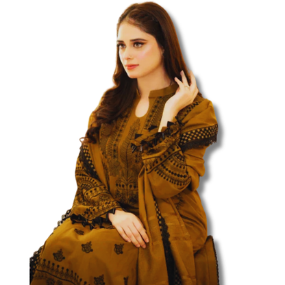 Unstitched Premium Lawn-3 Piece TL-67