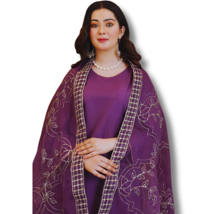 Farshi Shalwar Kameez 3PC Stitched. TL-01 TheLaraib