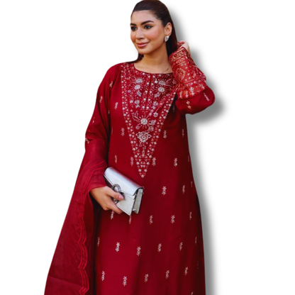 Stitched Lawn 3PC.   TL-92 TheLaraib
