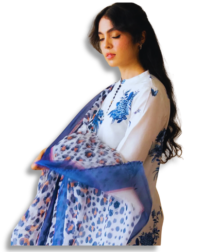 Unstitched Premium Lawn-3 Piece TL-47