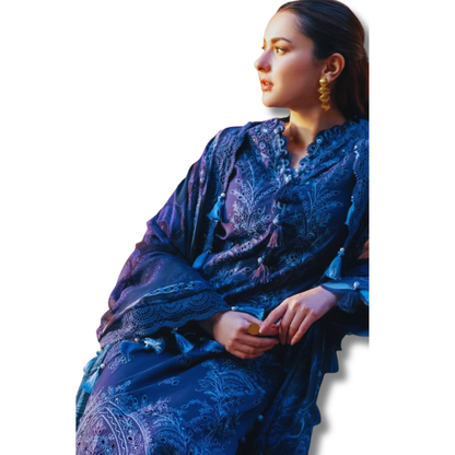 Unstitched Premium Lawn-3 Piece TL-63