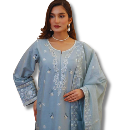 Stitched Lawn 3PC TL-97 TheLaraib