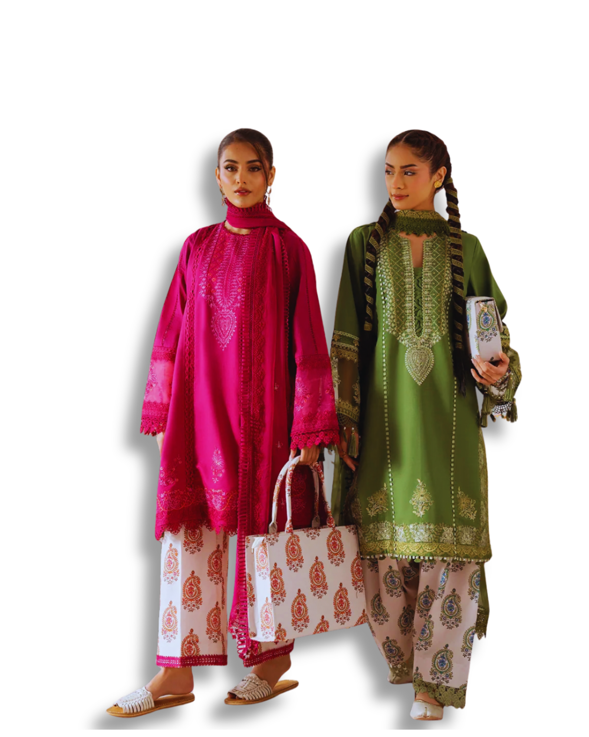 Friends Green  TL-18 TheLaraib