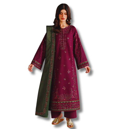 Unstitched Premium Lawn-3 Piece TL-69 | Eid Edit