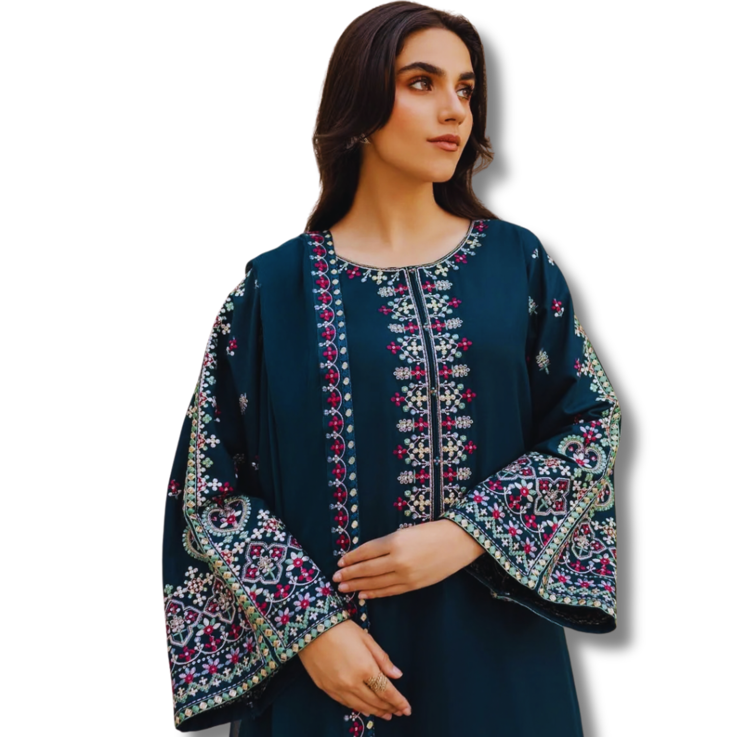 Unstitched Premium Lawn-3 Piece TL-87