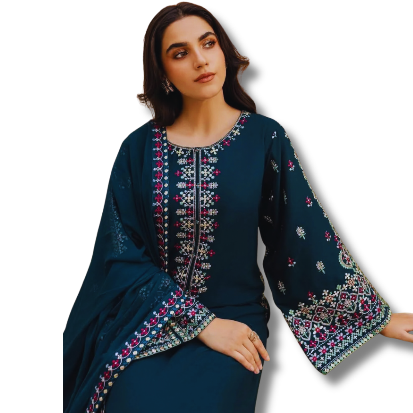 Unstitched Premium Lawn-3 Piece TL-87
