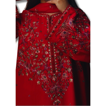 Unstitched Premium Lawn-3 Piece TL-70