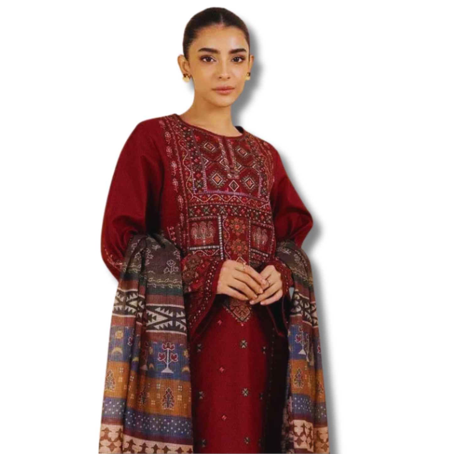 Unstitched Premium Lawn-3 Piece TL-71