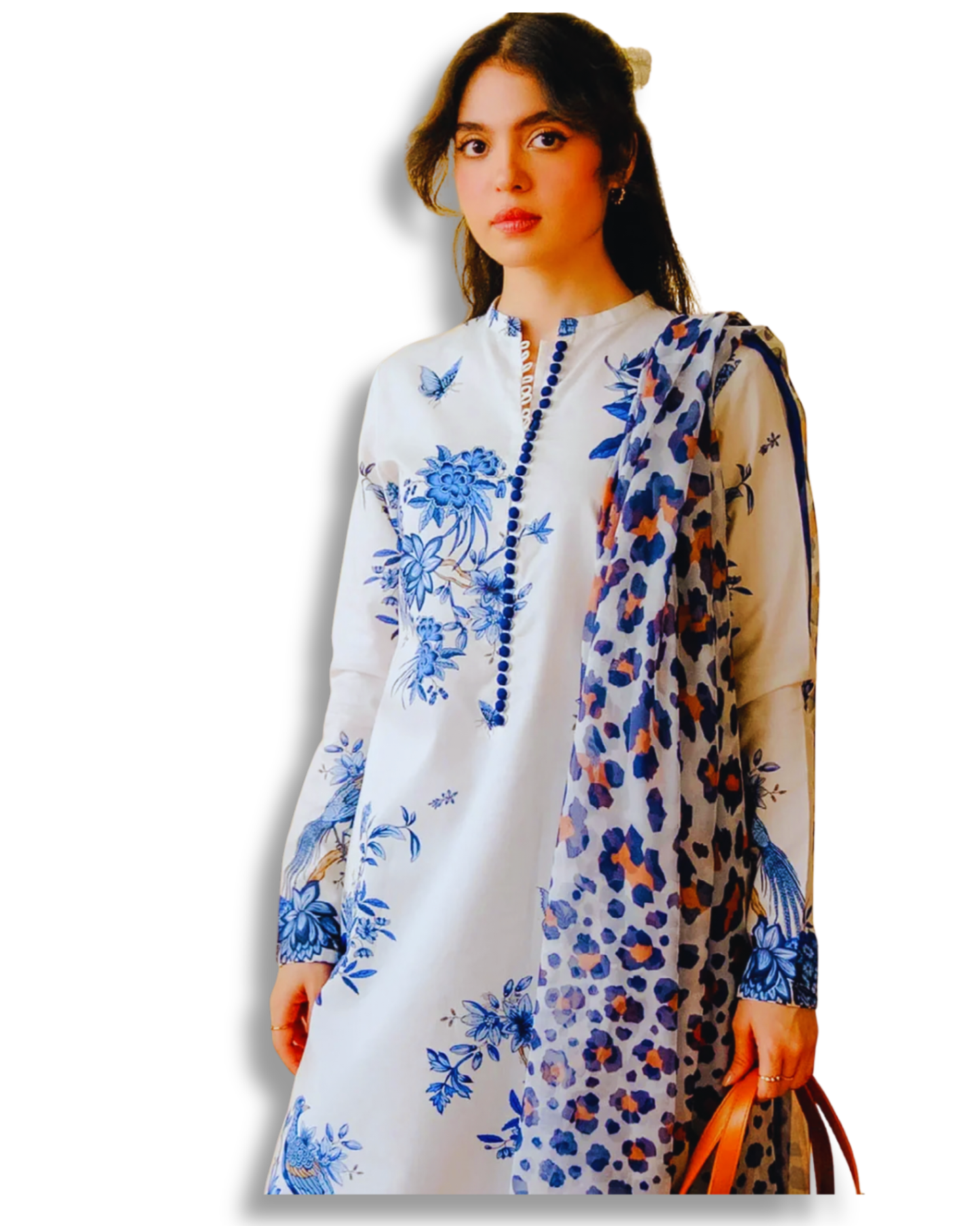 Unstitched Premium Lawn-3 Piece TL-47