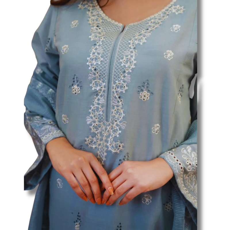 Stitched Lawn 3PC TL-97 TheLaraib