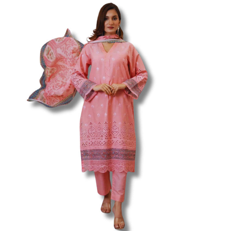 Stitched Premium Lawn-3 Piece TL-153