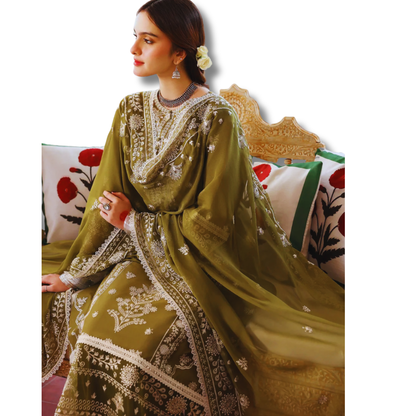 Unstitched Premium Lawn-3 Piece TL-75