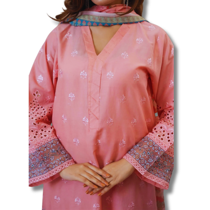 Stitched Premium Lawn-3 Piece TL-153