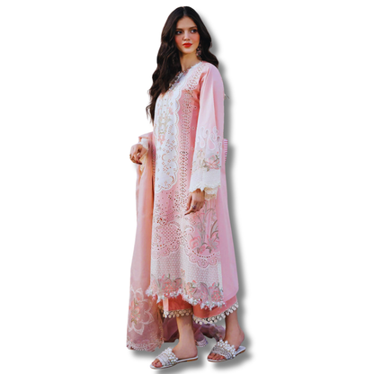 Unstitched Premium Lawn-3 Piece TL-64