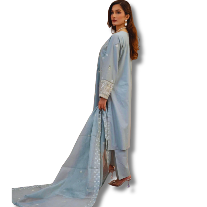 Stitched Lawn 3PC TL-97 TheLaraib