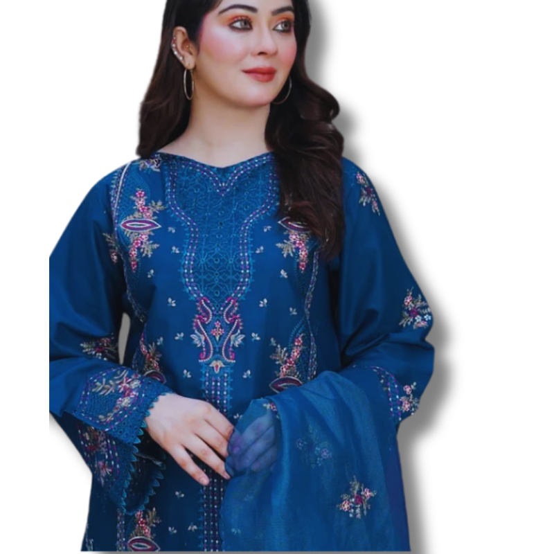 Stitched Lawn 3PC TL-96 TheLaraib