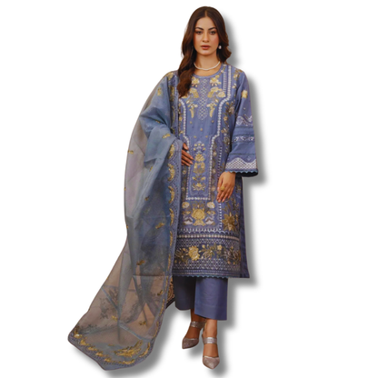 Stitched Premium Lawn-3 Piece TL-154