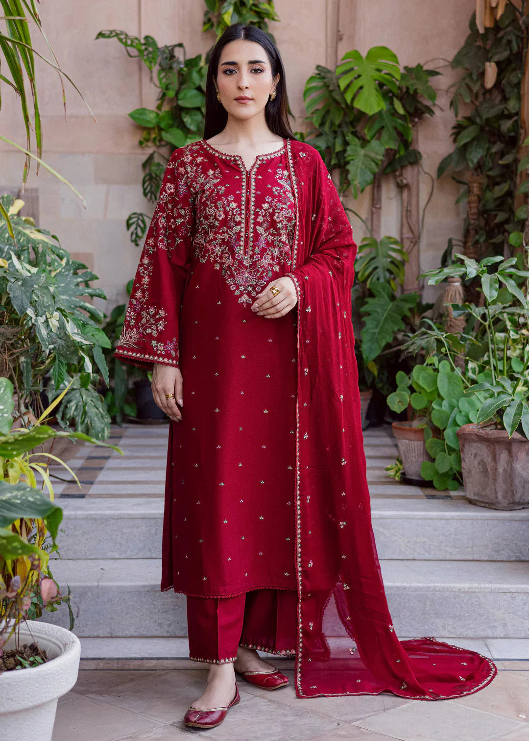 Unstitched Premium Lawn-3 Piece TL-70