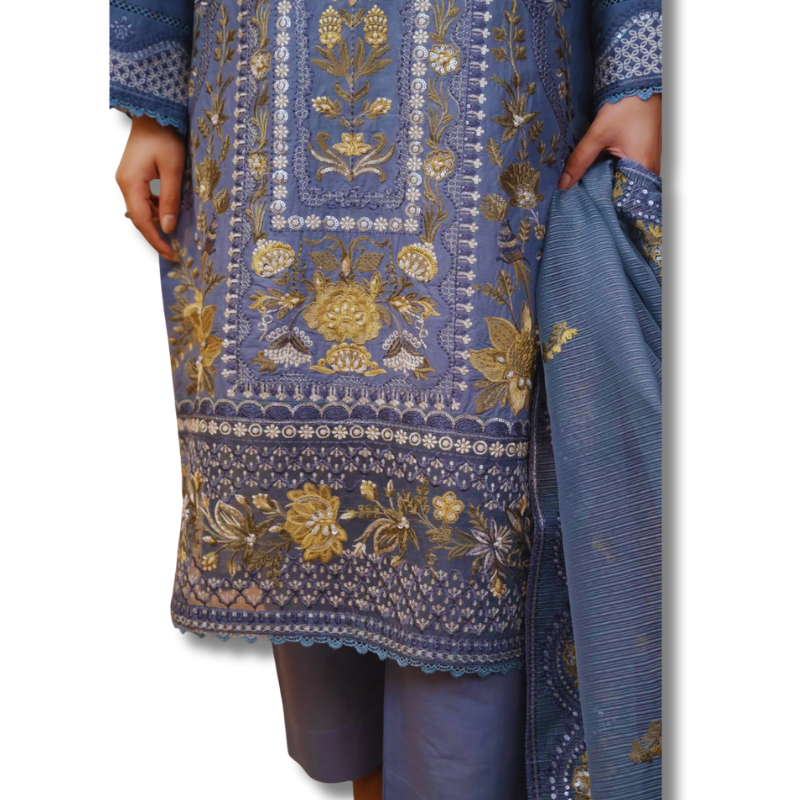Stitched Premium Lawn-3 Piece TL-154