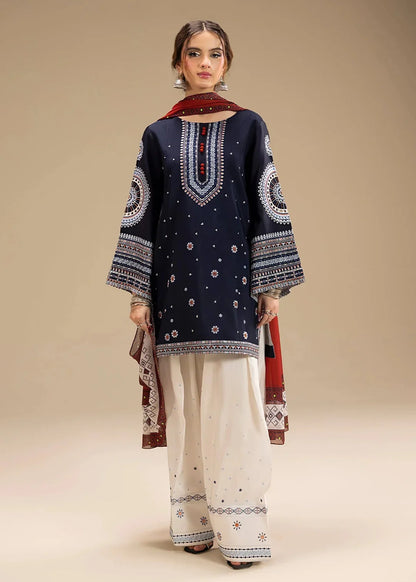 Unstitched Premium Lawn- 3 Piece TL-88