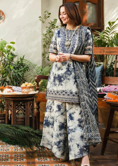 Unstitched Premium Lawn-3 Piece TL-92