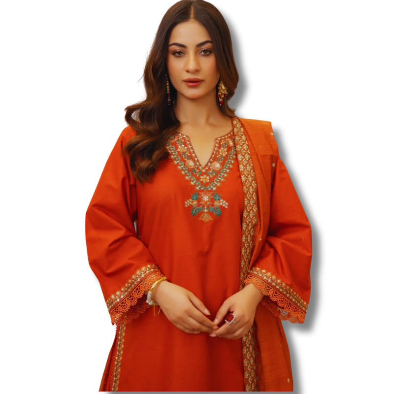 Stitched Premium Lawn-3 Piece TL-155