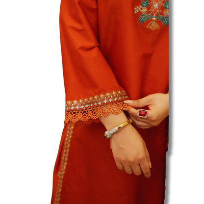 Stitched Premium Lawn-3 Piece TL-155