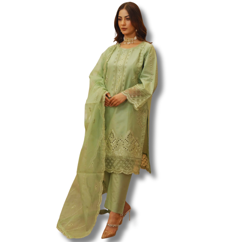 Stitched Premium Lawn-3 Piece TL-156
