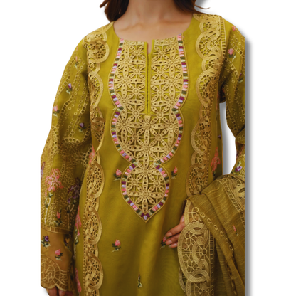 Stitched Premium Lawn-3 Piece TL-158