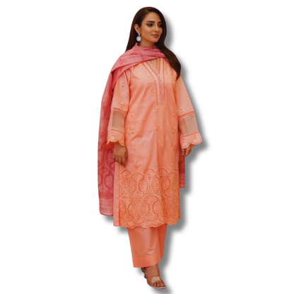 Stitched Premium Lawn-3 Piece TL-143