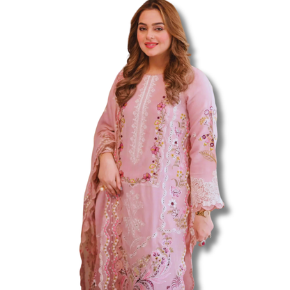 Salmon Pink  TL-104 TheLaraib