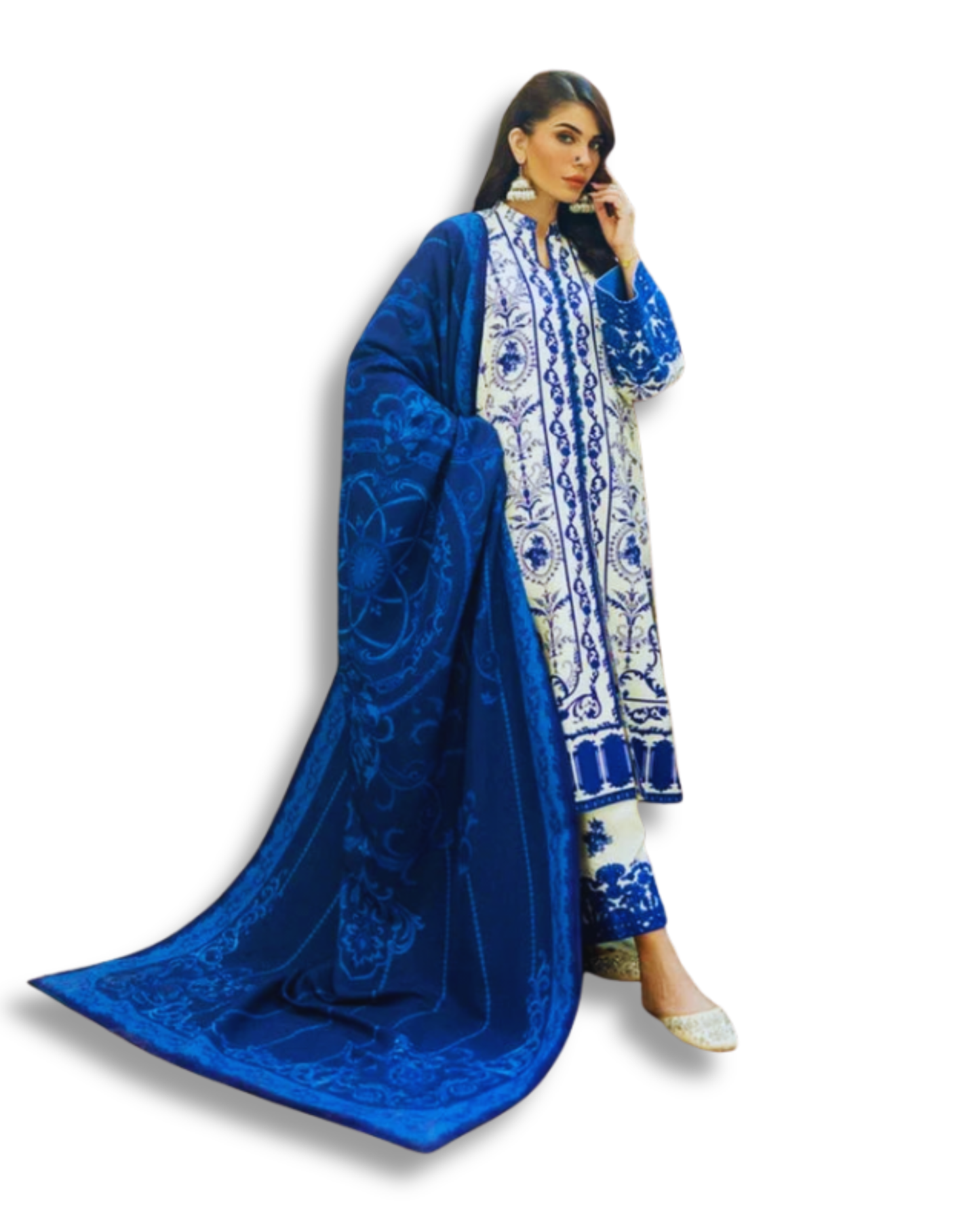 Unstitched Premium Lawn-3 Piece TL-32