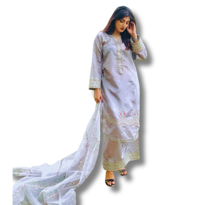 Stitched Lawn.  3PC  TL-123 TheLaraib