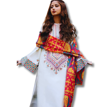 Bone White TL-105 TheLaraib