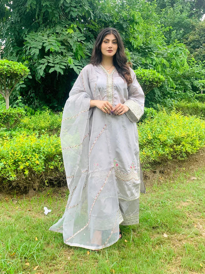 Stitched Lawn.  3PC  TL-123 TheLaraib