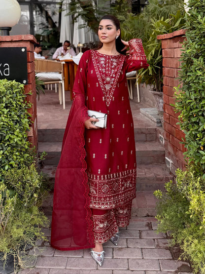 Stitched Lawn. 3PC  TL-126 TheLaraib