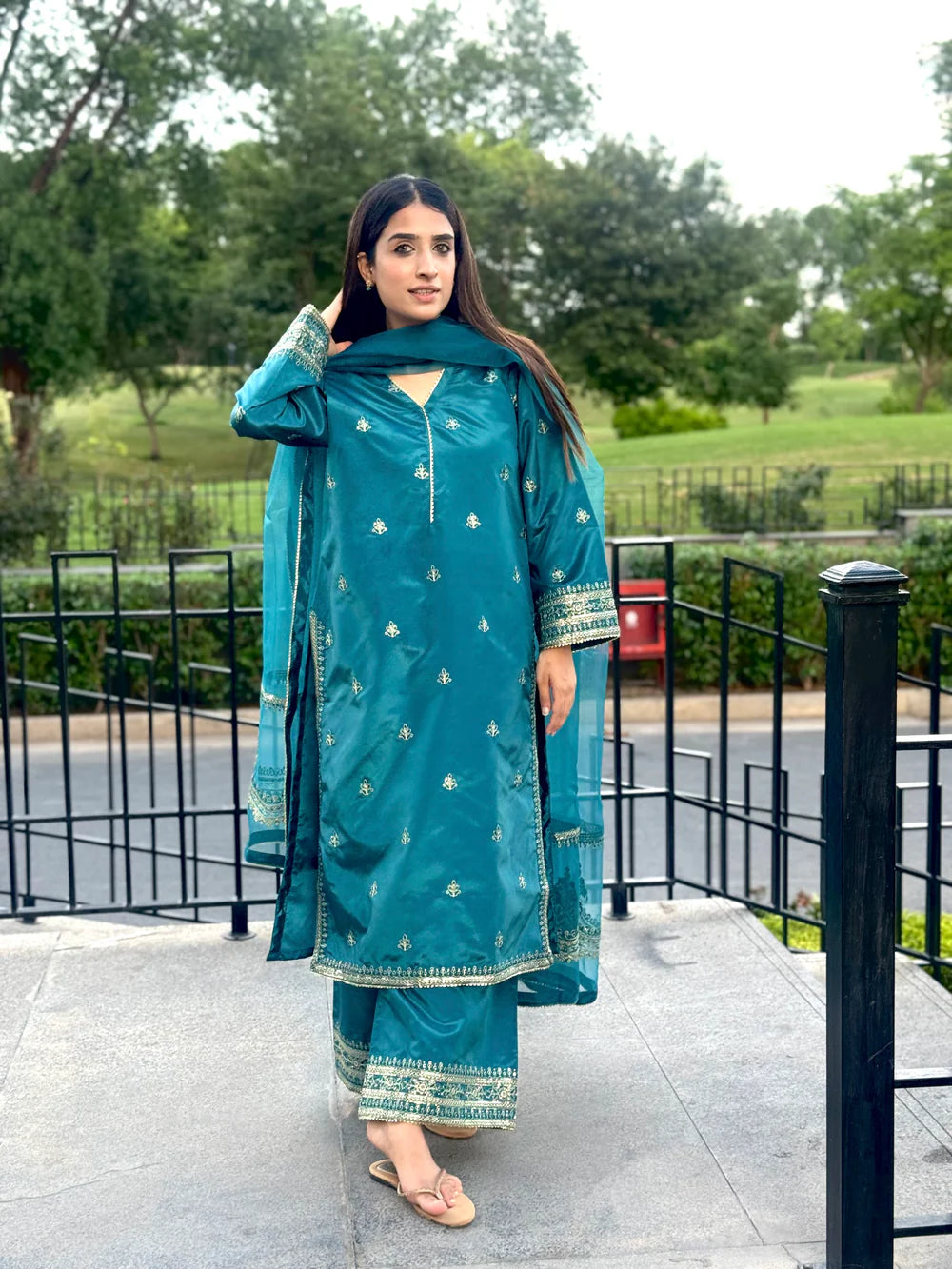 Stitched Premium Lawn-3 Piece TL-127