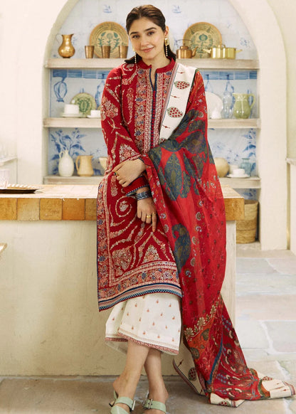 Unstitched Premium Lawn-3 Piece TL-23