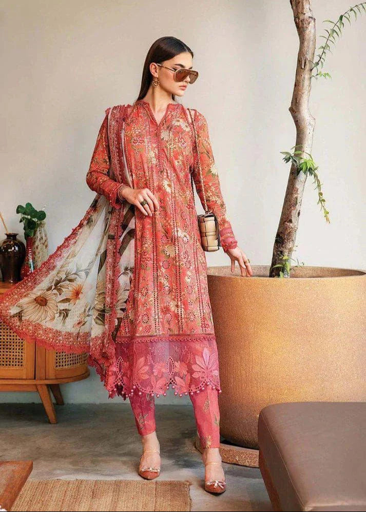 Unstitched Premium Lawn-3 Piece TL-38