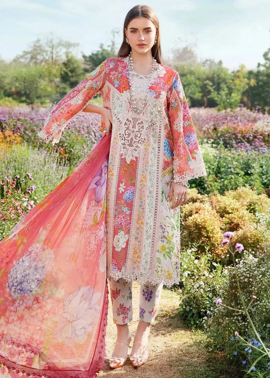 Unstitched Premium Lawn-3 Piece TL-41