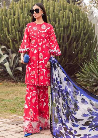 Unstitched Premium Lawn-3 Piece TL-43