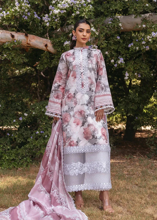 Unstitched Premium Lawn-3 Piece TL-51