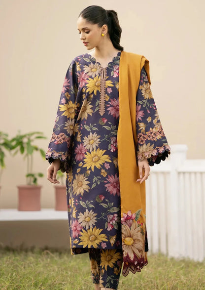 Unstitched Premium Lawn-3 Piece TL-54