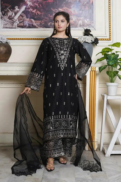 Stitched Lawn 3PC  TL-91 TheLaraib