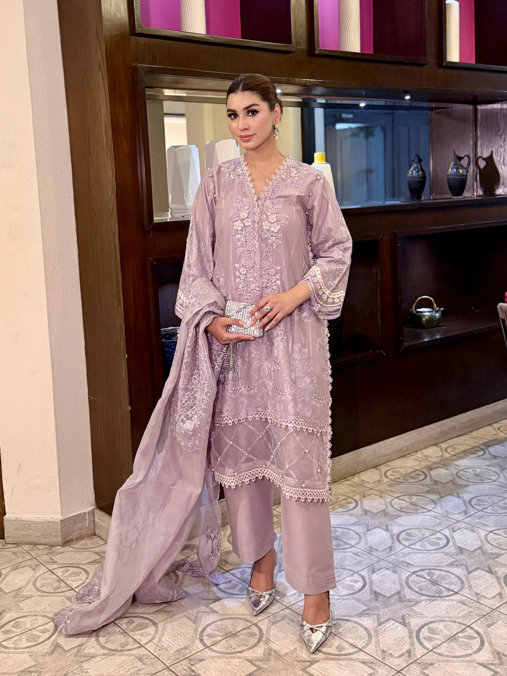 Stitched Lawn 3PC.  TL-93 TheLaraib