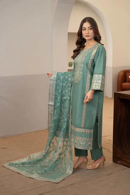 Stitched Lawn 3PC.  TL-98 TheLaraib